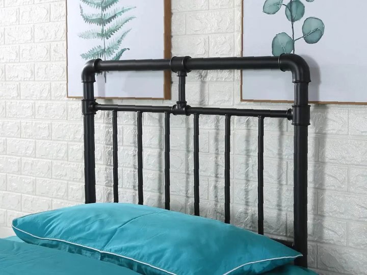 Pippa 3ft Contract Bedframe in Black - Image 2