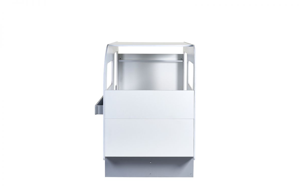 Tourpet Caravan Bed - Vapor Grey & White - Image 6