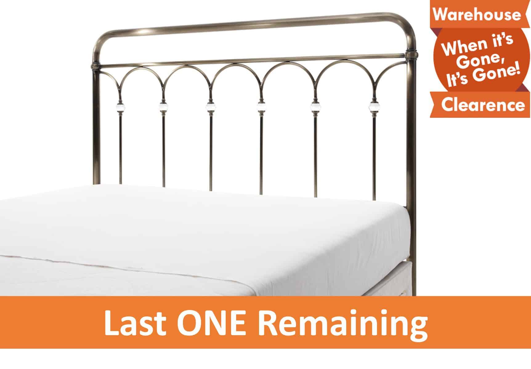 Shilton 5ft Brass Headboard - Image 2