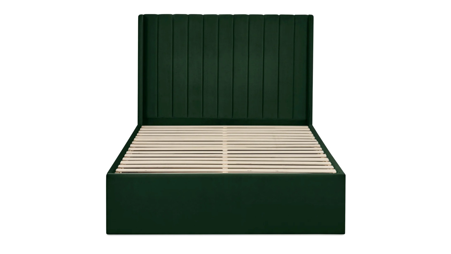 Leigha 4ft6 Bedframe - Green Velvet - Image 7