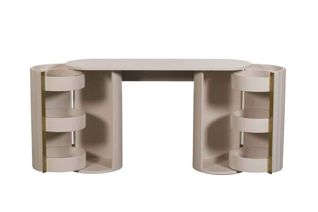 Baker Furniture Lily Dressing Table - Off-White - Image 2