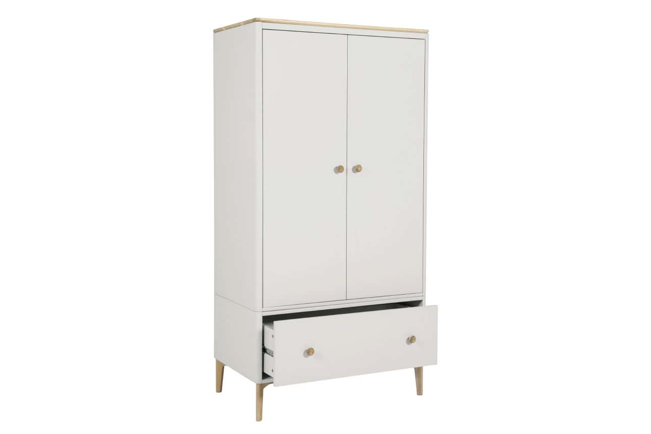 Marlow 2 Door Wardrobe - Cashmere Oak - Image 5