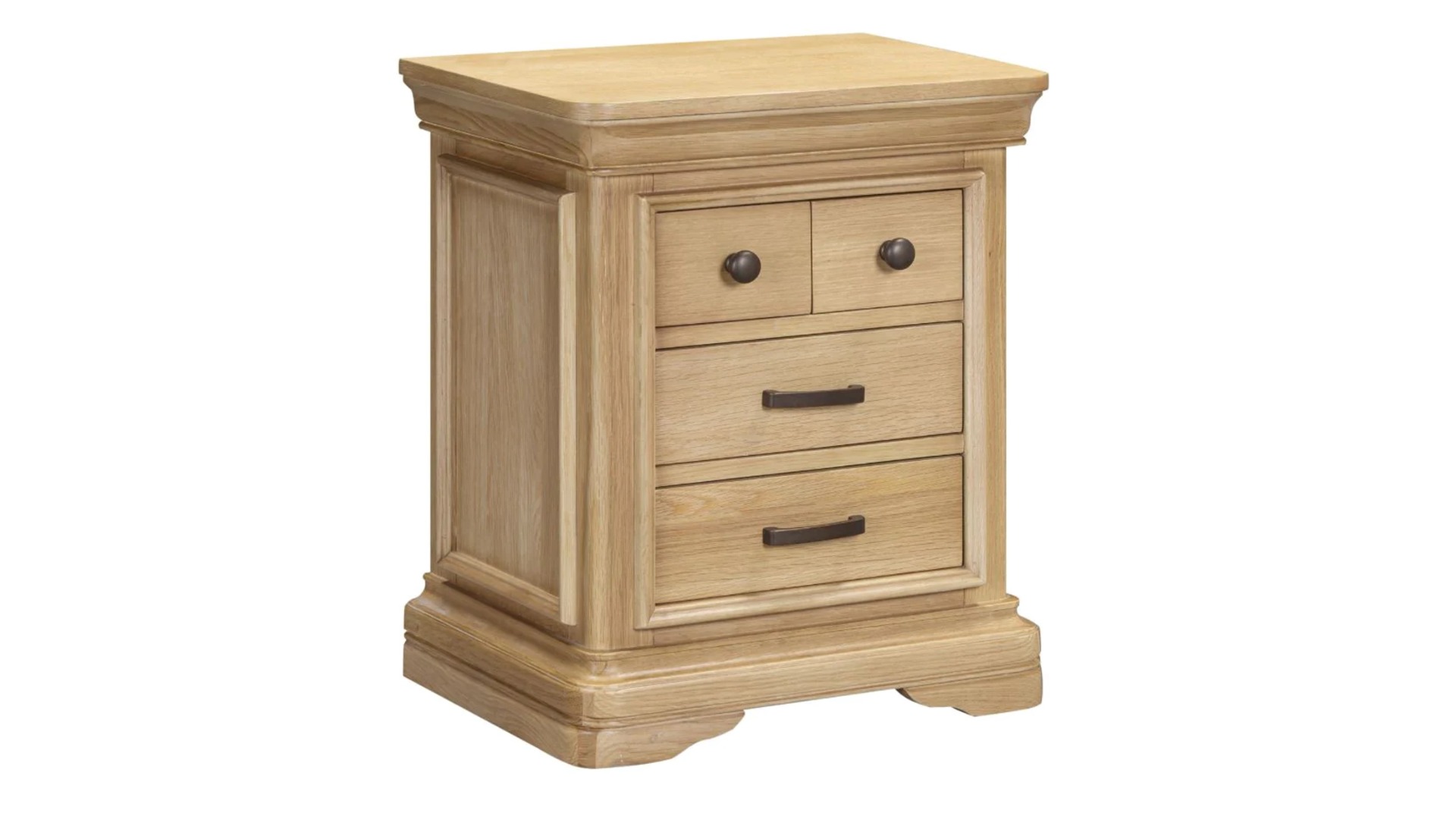 Honey B Oslo Bedside Locker- Light Oak | Buy Online | Beds.ie