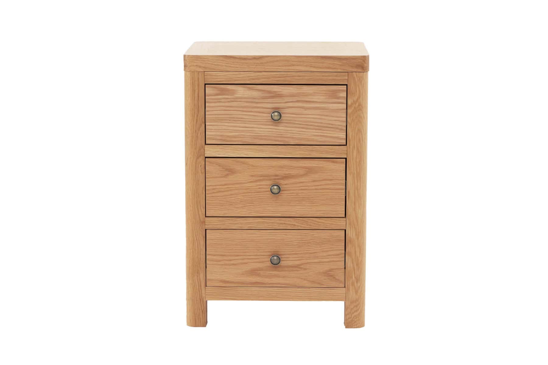 Renata Bedside Table - Natural Oak - Image 2