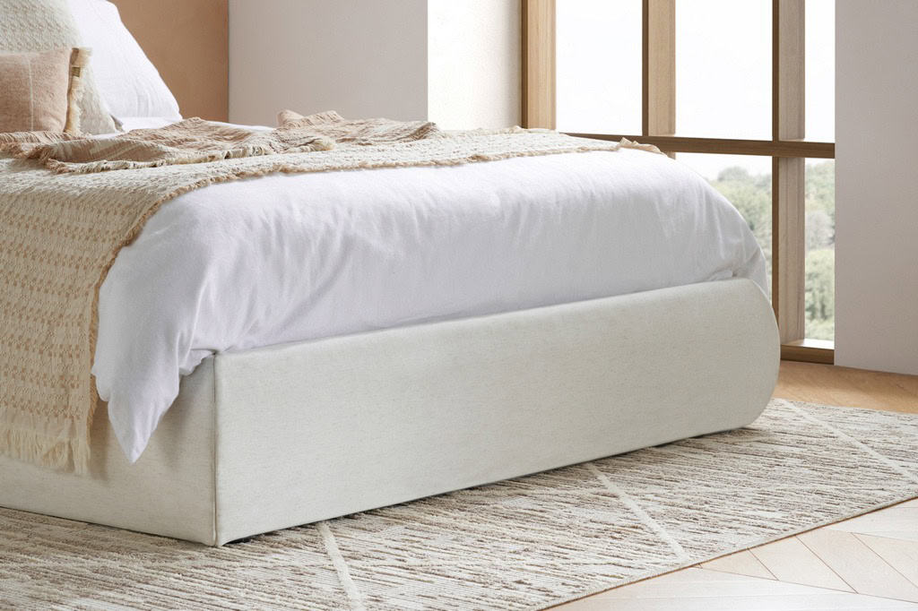 5ft Lanis Ottoman Bedframe - Cream - Image 5
