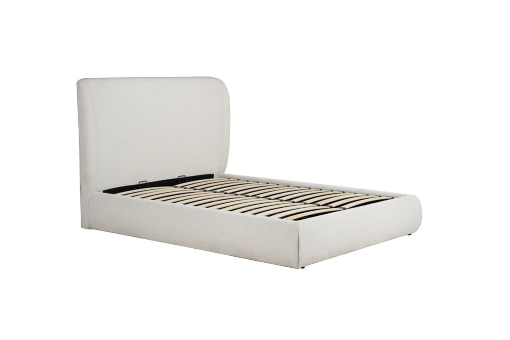 5ft Lanis Ottoman Bedframe - Cream - Image 8