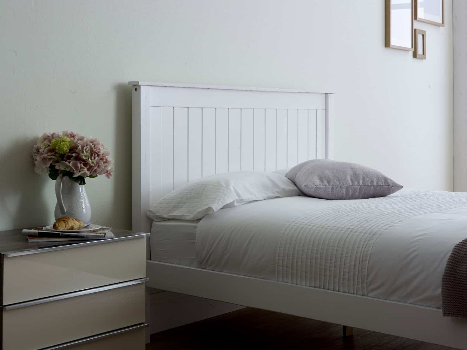 Limelight Taurus High End 4ft Bedframe - White - Image 5