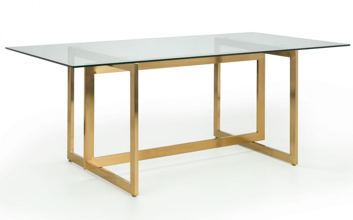 Arezzo Dining Table - Gold - Image 2