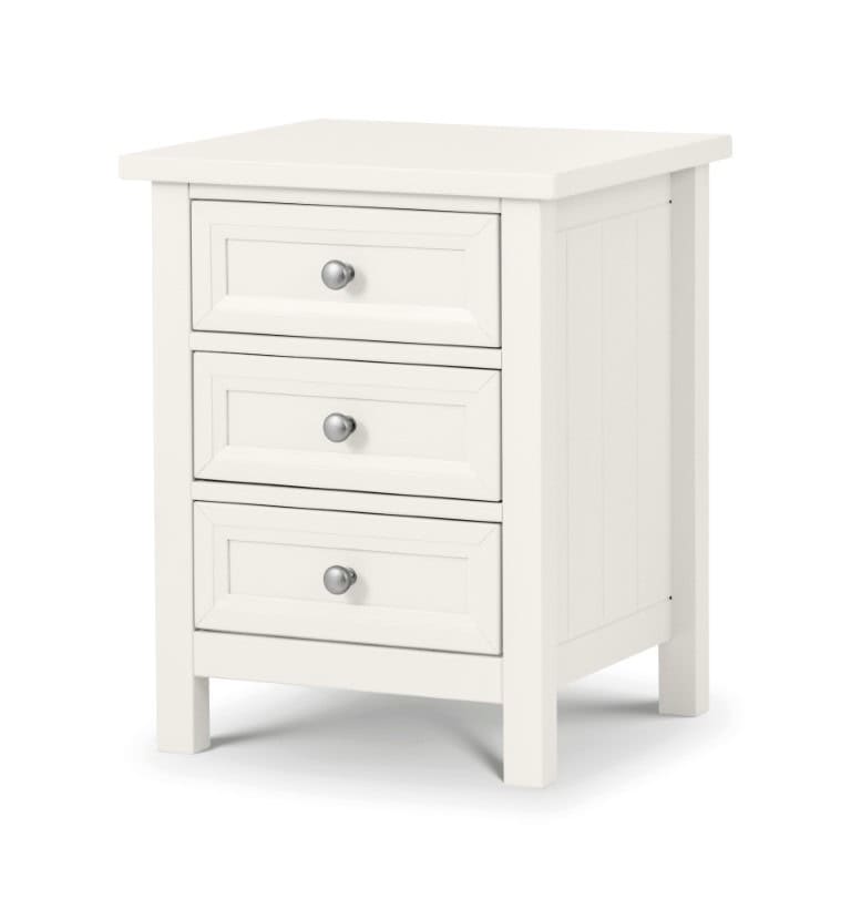 Braid Bedside - Surf White | Buy Online | Beds.ie