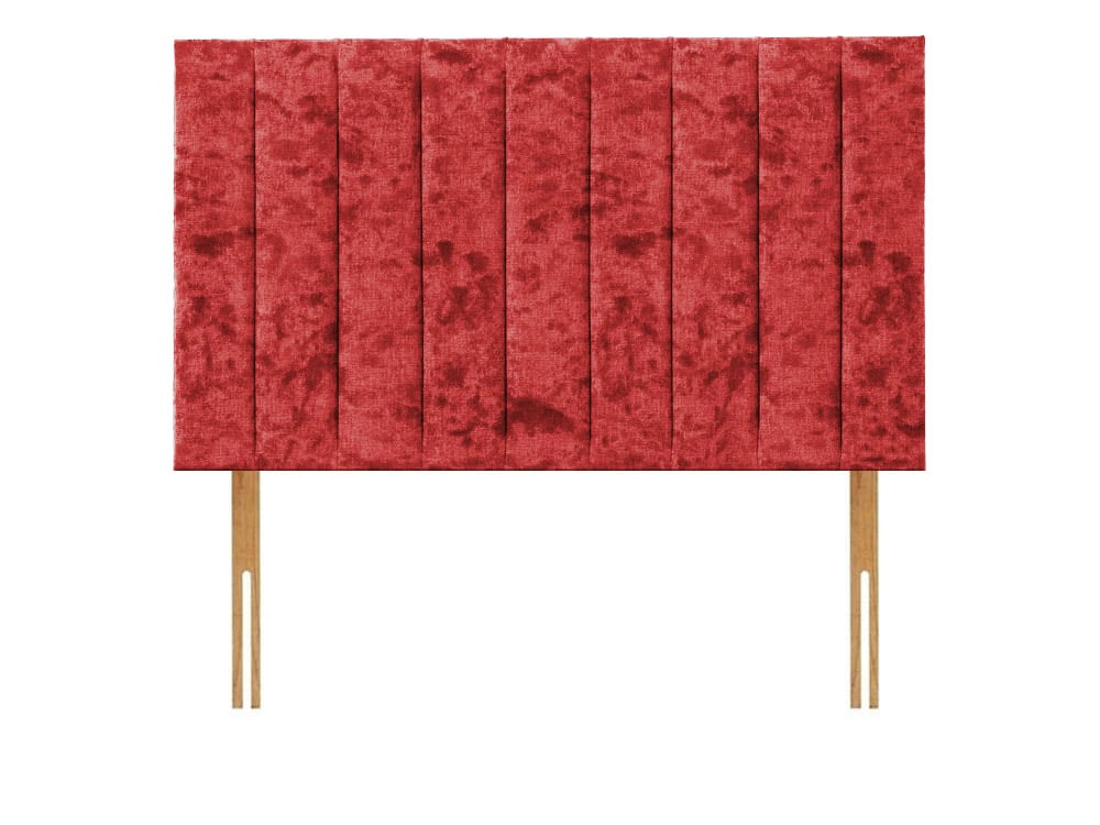 Apollo 6ft Dartford Headboard - Glitz Red | Buy Online | Beds.ie