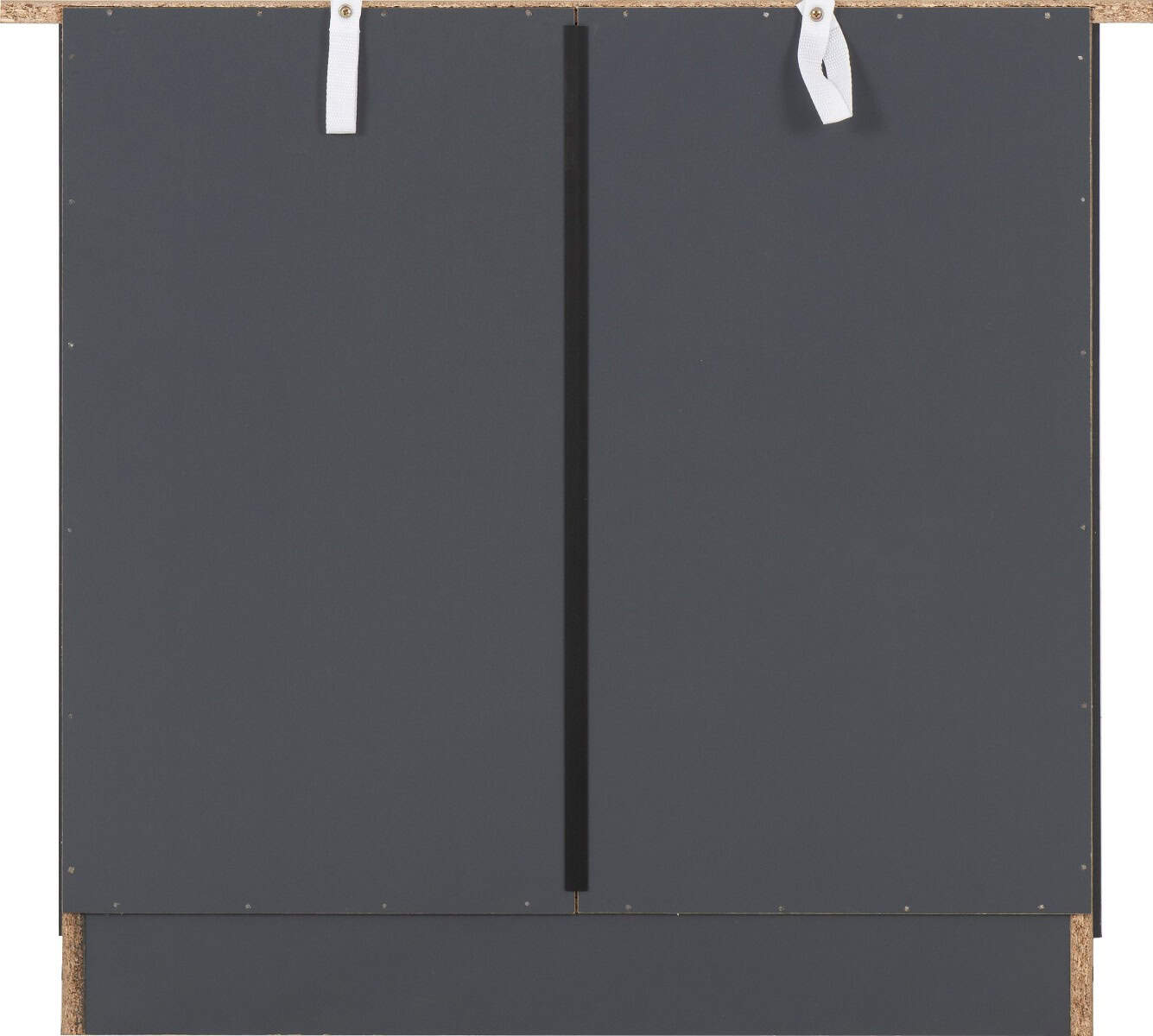 Portland 3 Drawer Chest - Grey & Oak - Image 7