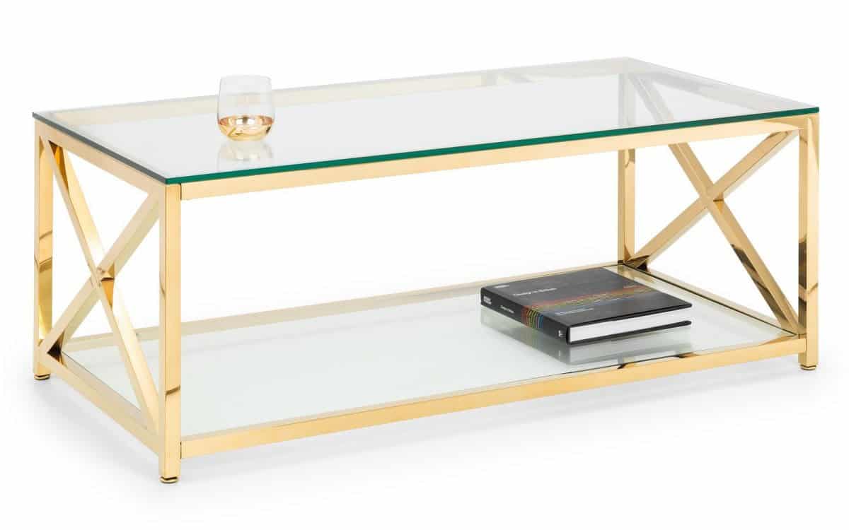 Boca Coffee Table - Gold - Image 2