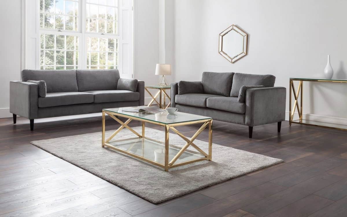 Boca Coffee Table - Gold - Image 4