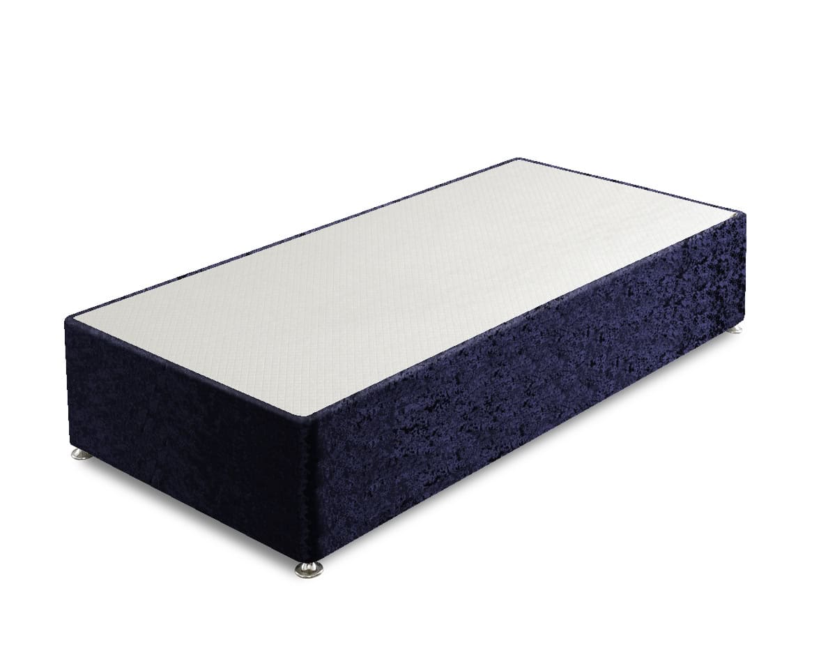 Apollo 2ft6 Glitz Navy Divan Base | Buy Online | Beds.ie