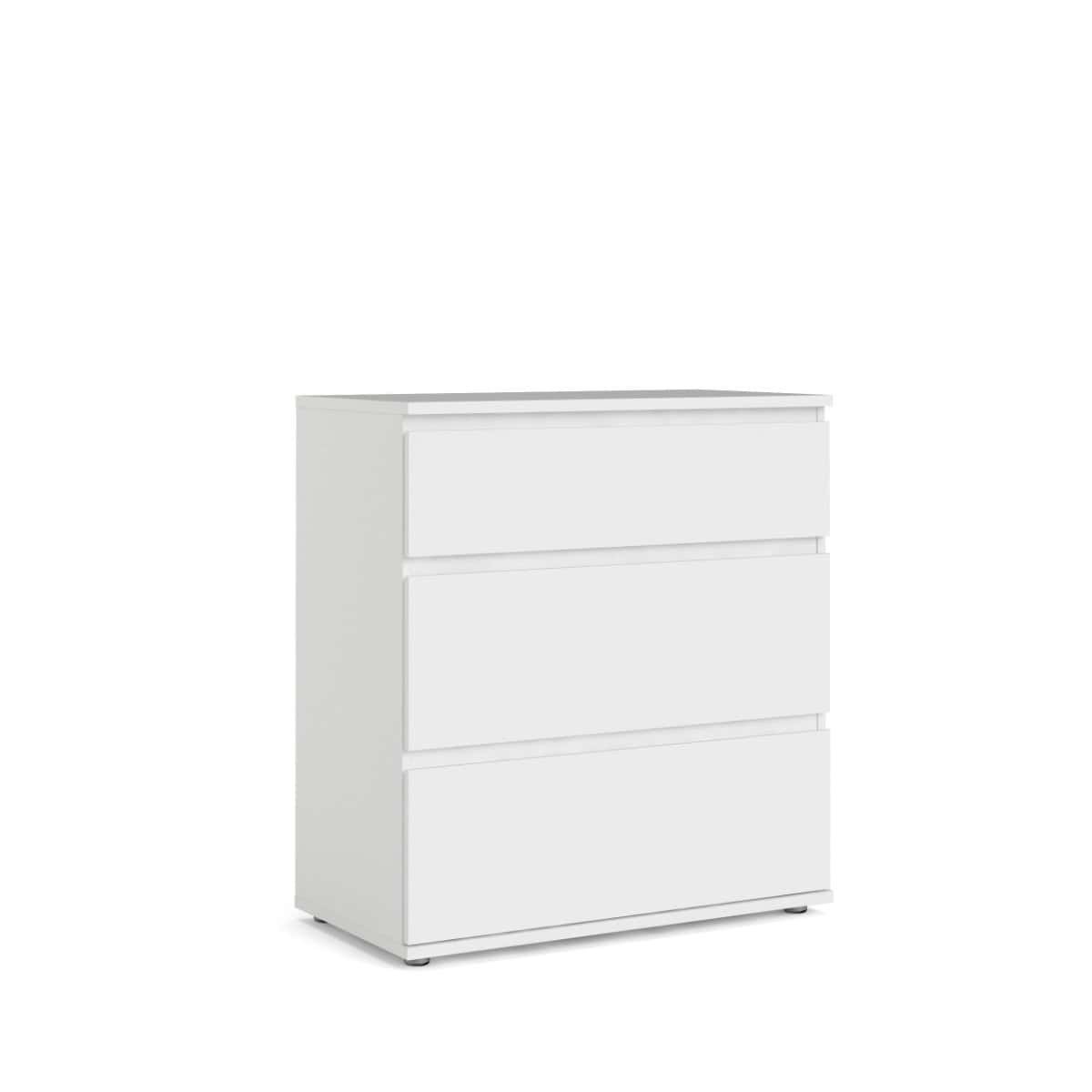 Nova 3 Drawer Chest - White | Buy Online | Beds.ie