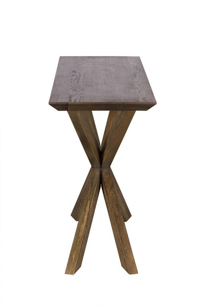 Baker Furniture Hudson Console Table - Smokey Oak - Image 3