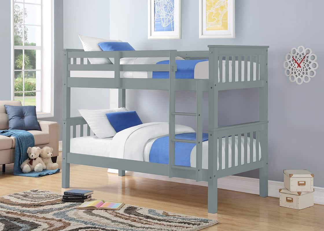 Casper Bunk Bed - Grey | Buy Online | Beds.ie