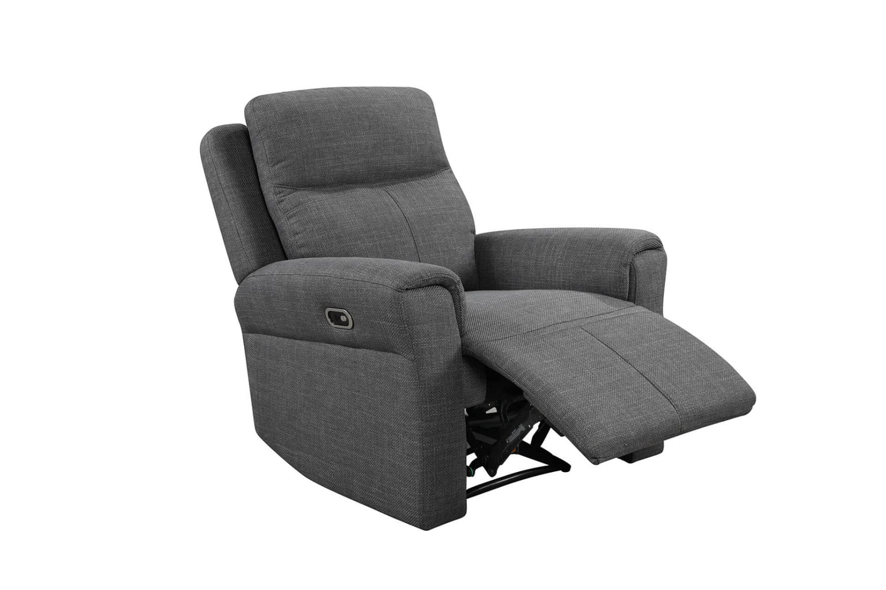 Russo 1 Seater Electric Recliner - Charcoal | Buy Online | Beds.ie