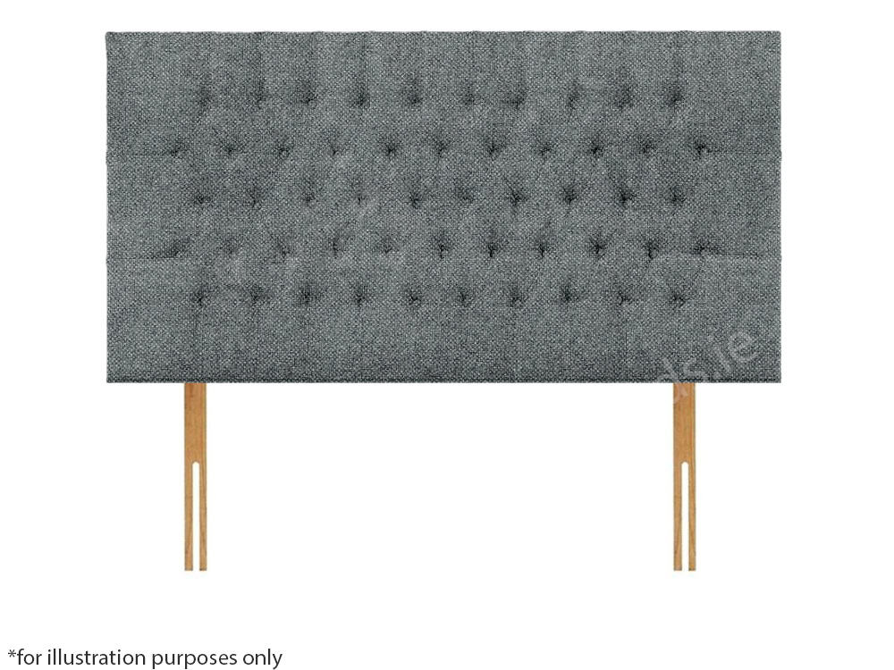 Apollo 2ft6 Lincoln Headboard - House Grey | Buy Online | Beds.ie