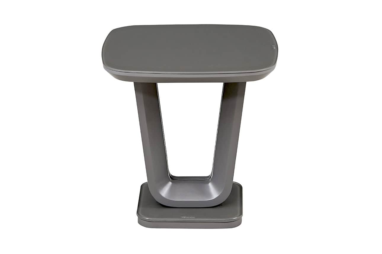 Lazzaro Lamp Table - Graphite Grey Matt - Image 2
