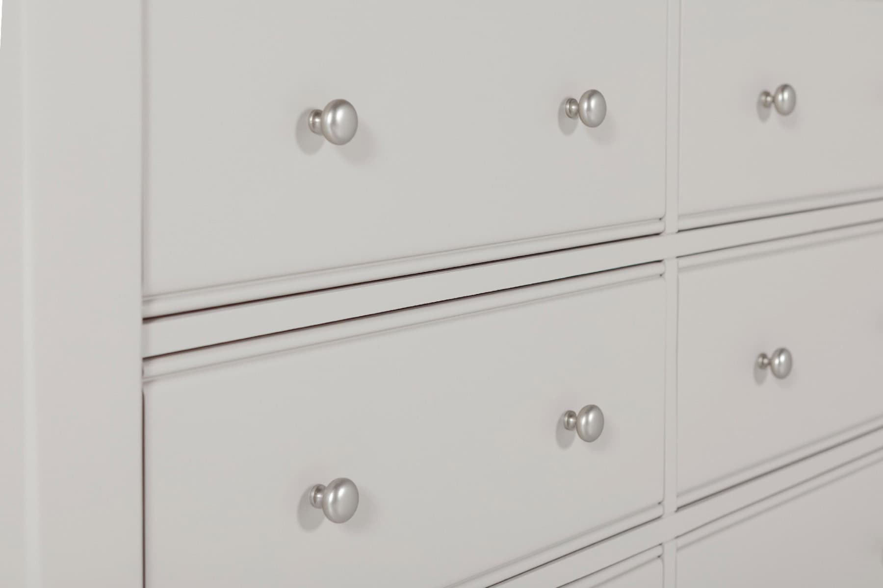 Doune 6 Drawer Dressing Table - Taupe - Image 5