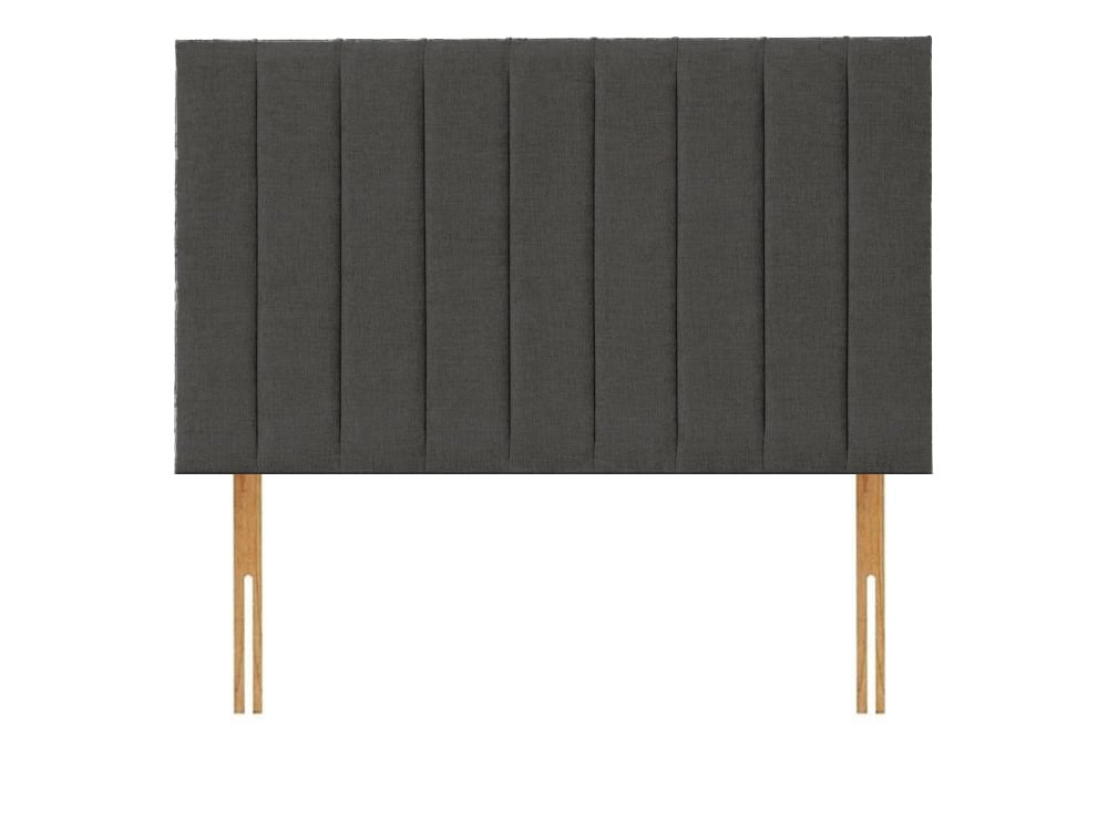 Apollo 5ft Dartford Headboard - Azzure Dark Grey | Buy Online | Beds.ie