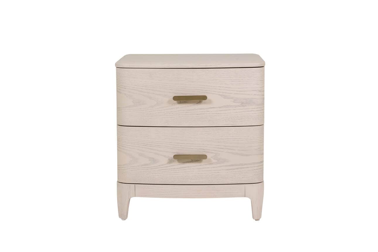 Zahra Bedside Table - Parisian Cream - Image 2