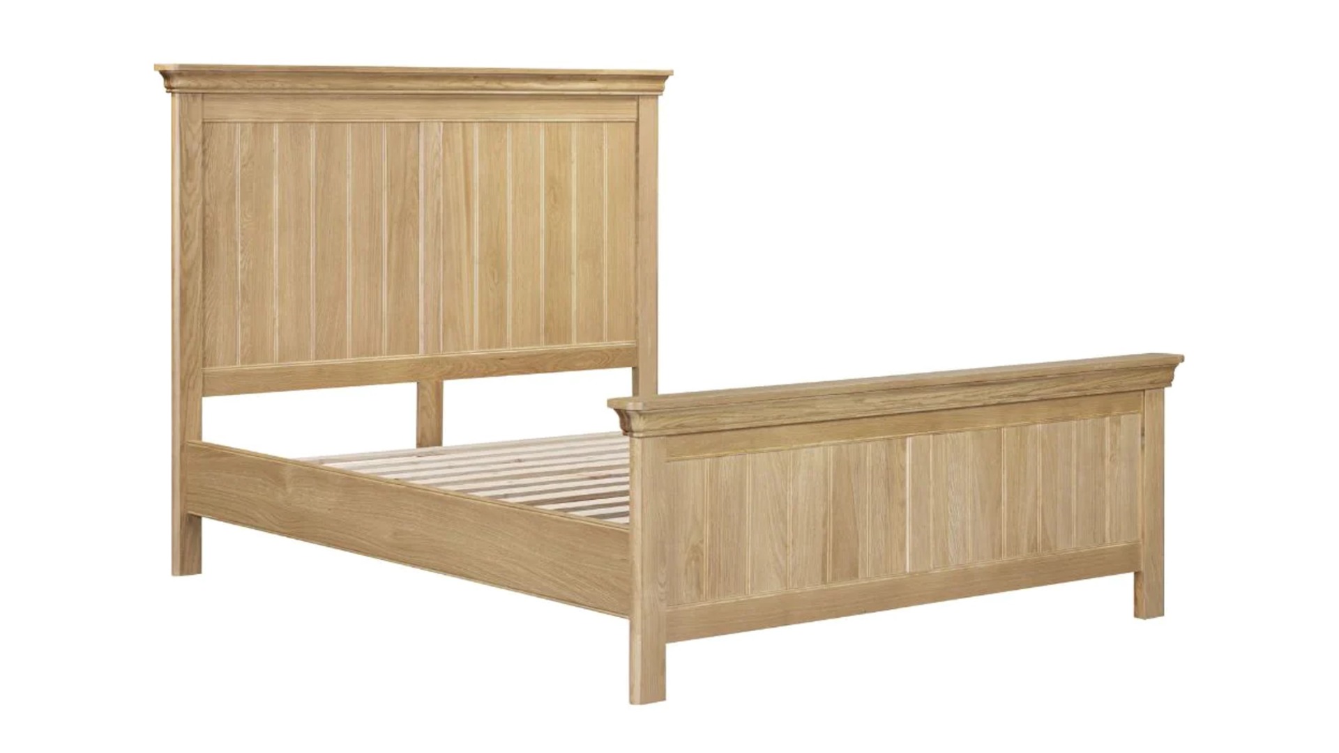 Honey B Oslo 5ft Bedframe - Light Oak | Buy Online | Beds.ie