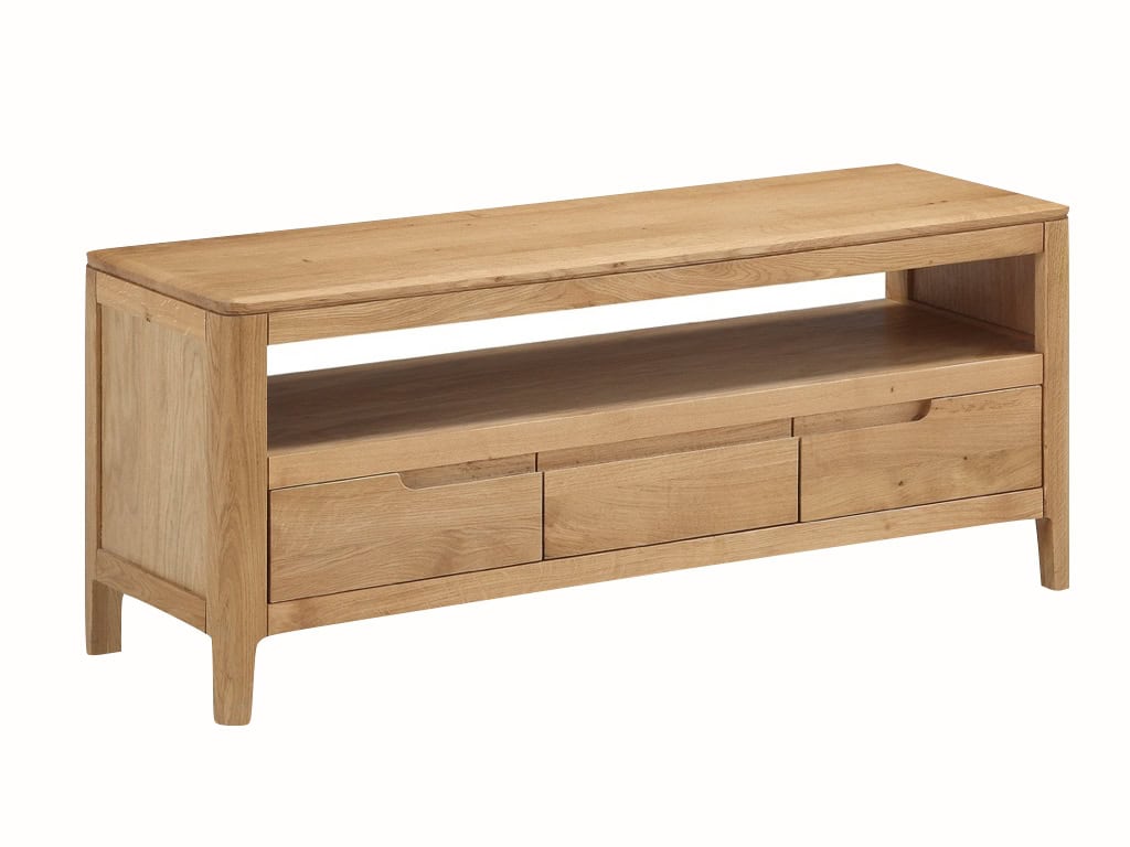 Dunmore Large TV Unit - Oak | Buy Online | Beds.ie