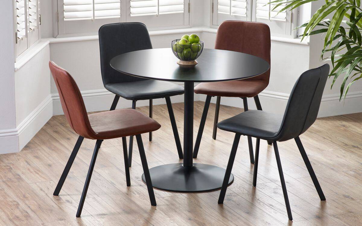 Caesar Table - Black | Buy Online | Beds.ie