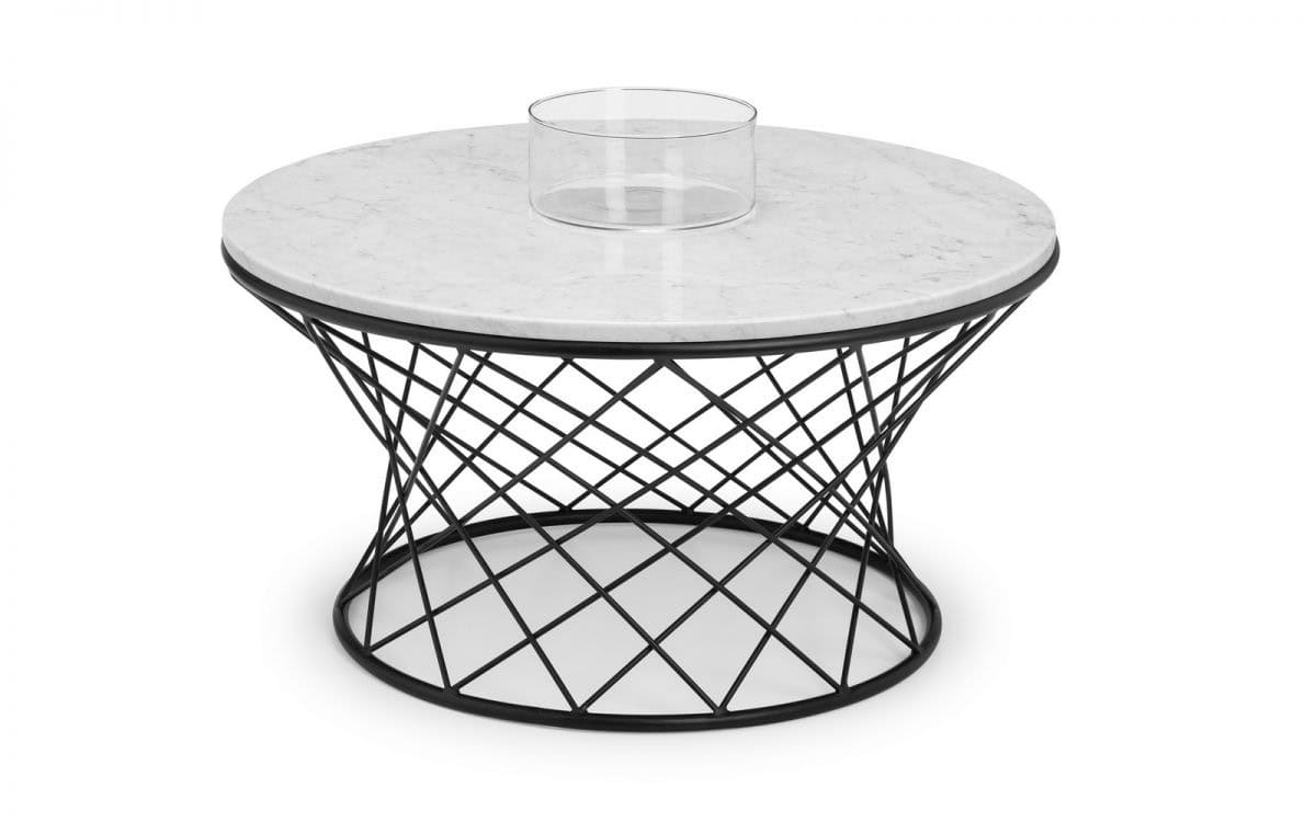 Charta Round Coffee Table - Marble - Image 2