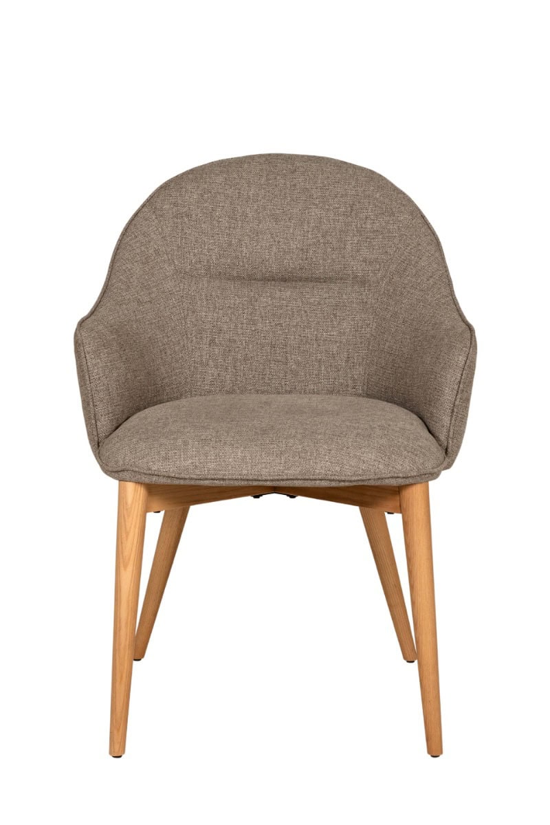 Evalyn Dining Chair - Latte (SET OF 2) - Image 2