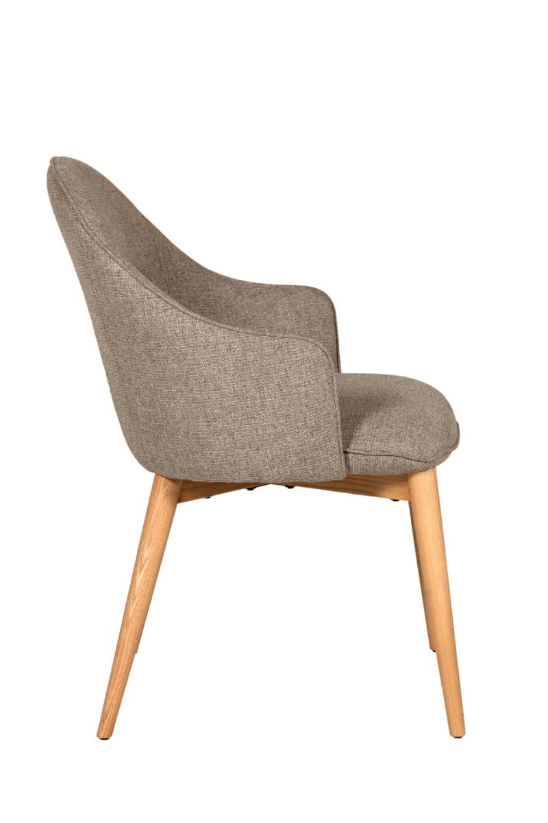 Evalyn Dining Chair - Latte (SET OF 2) - Image 4
