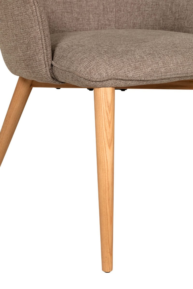 Evalyn Dining Chair - Latte (SET OF 2) - Image 6