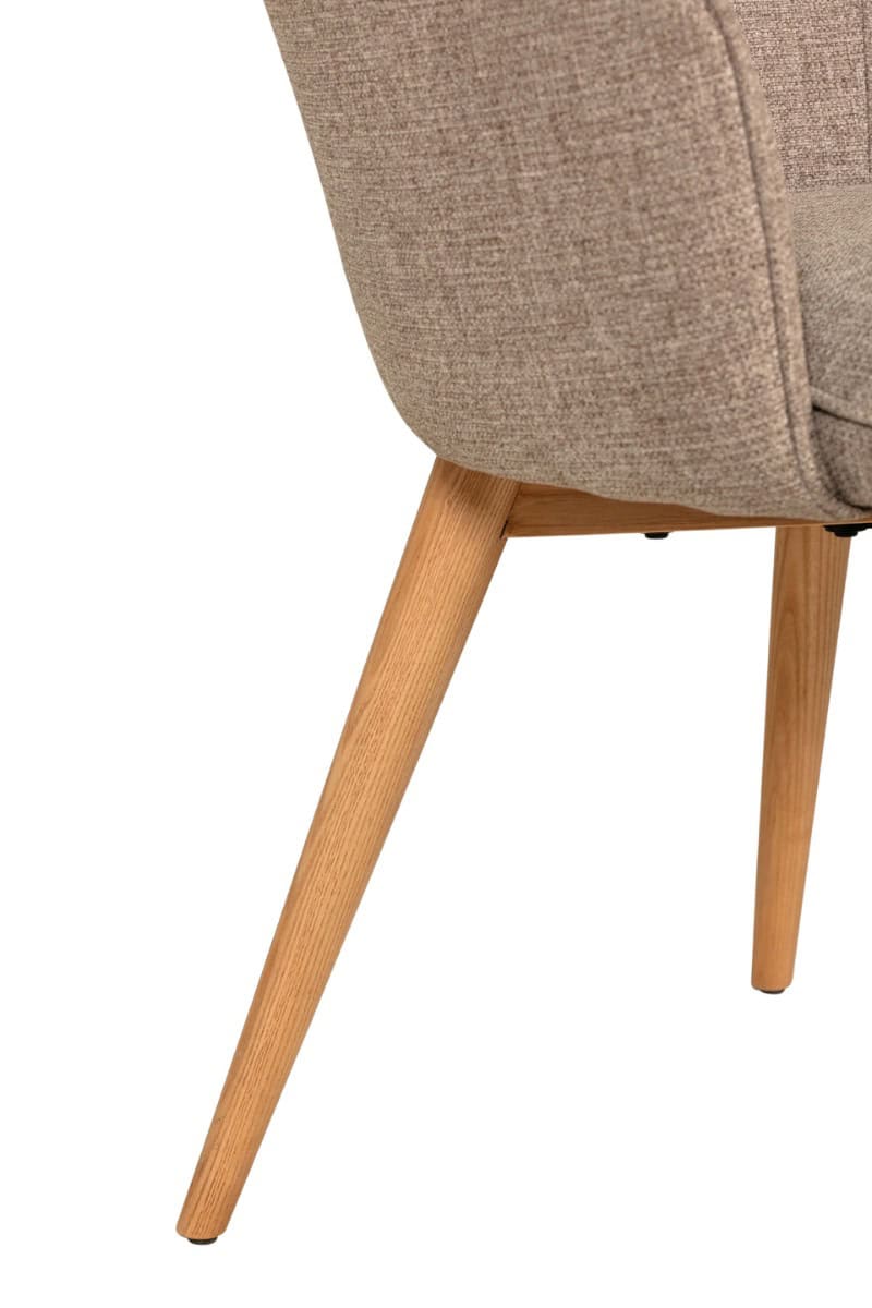 Evalyn Dining Chair - Latte (SET OF 2) - Image 7