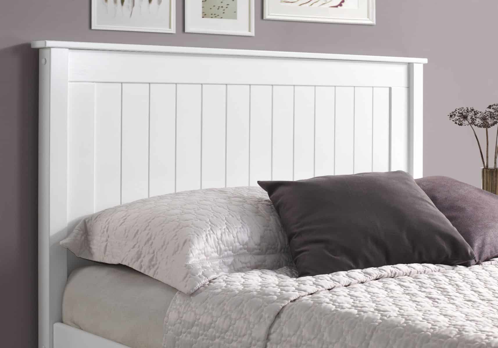 Limelight Taurus Low End 4ft Bedframe - White - Image 4