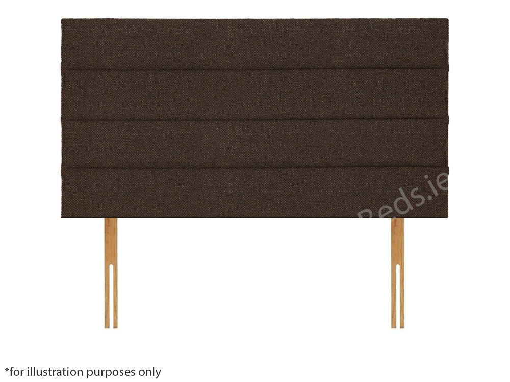 Apollo 2ft6 Dundee Headboard - House Brown | Buy Online | Beds.ie