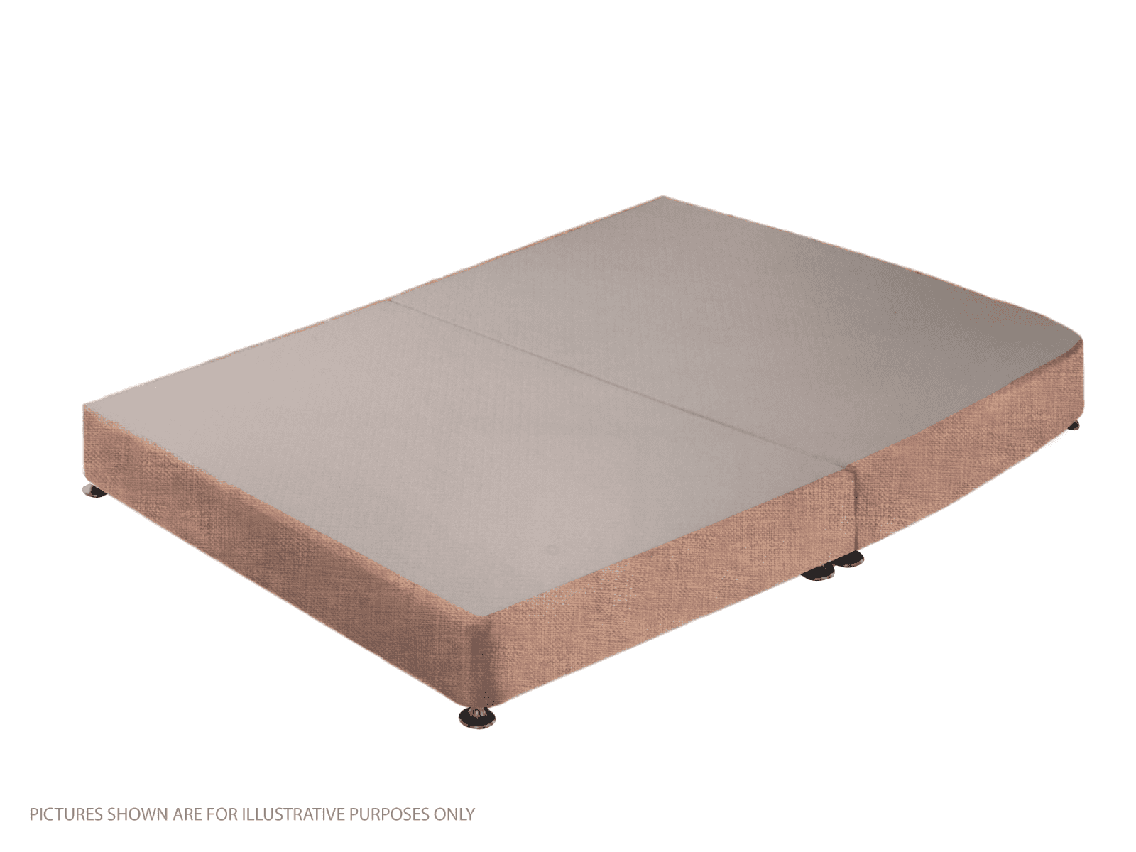 Apollo 5ft Azzure Lavender Low Profile Divan Base | Buy Online | Beds.ie