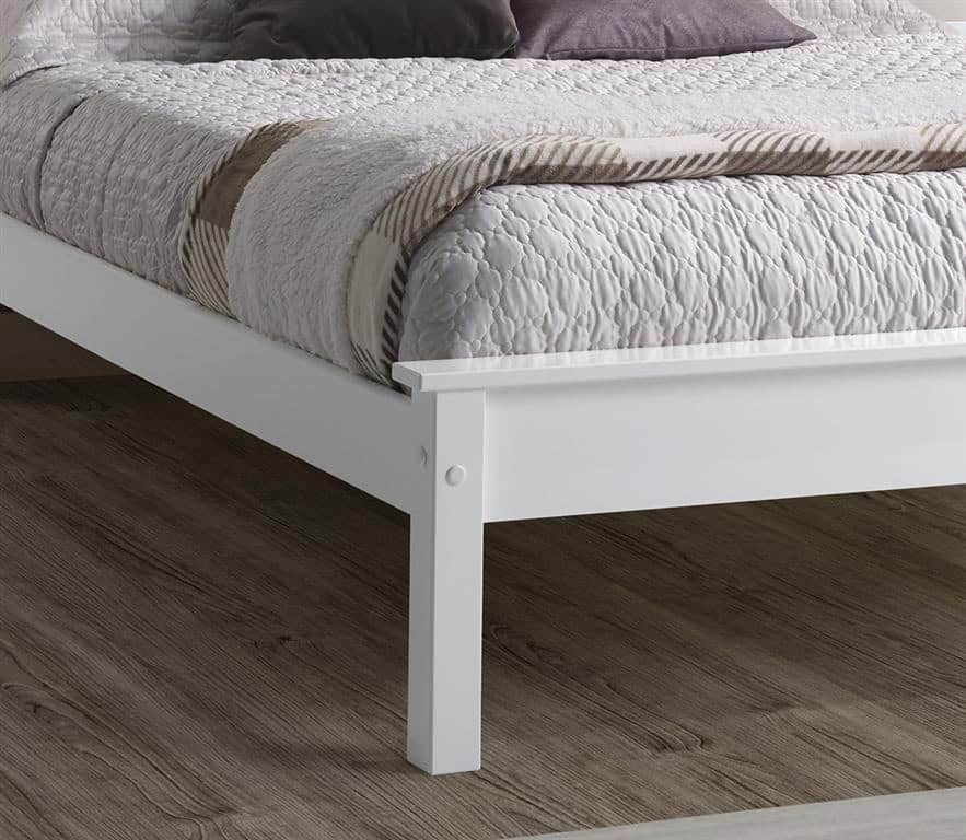 Limelight Taurus Low End 3ft Bedframe - White - Image 3