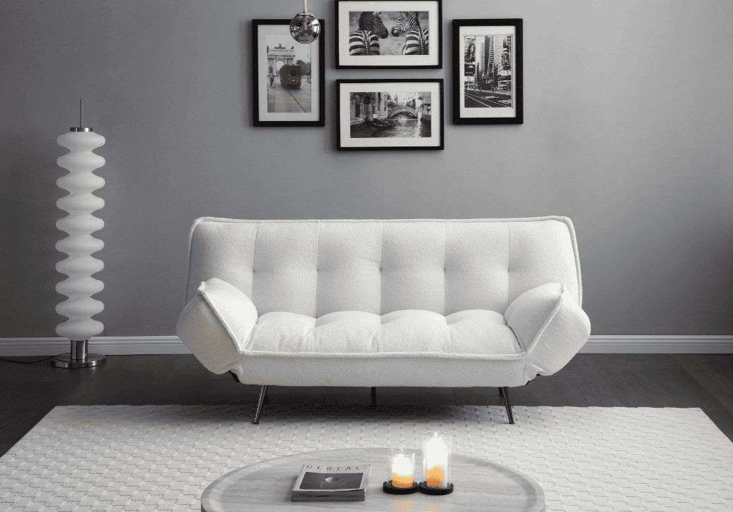 Limelight Remi Sofa Bed - Cream - Image 4