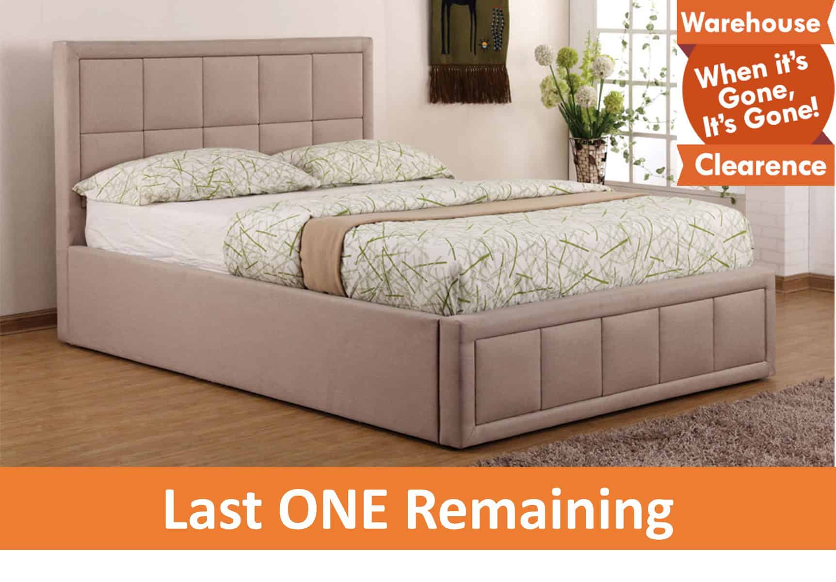 3ft Sia Ottoman Bedframe - Dark Tan - Image 2
