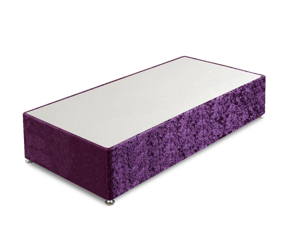 Apollo 3ft Glitz Purple Divan Base | Buy Online | Beds.ie