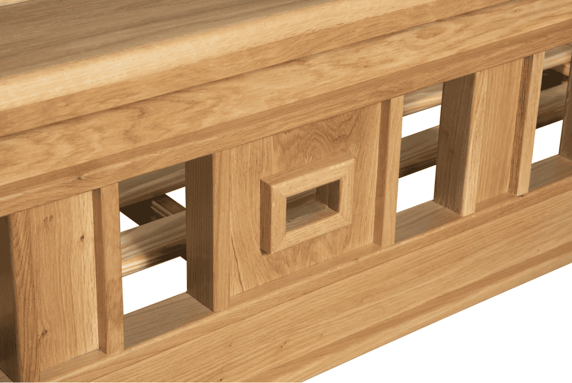 Honey B Sligo 6ft Bedframe - Oak - Image 2