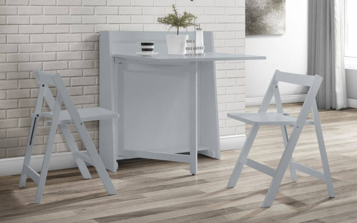 Alexis Compact Dining Set - Grey | Buy Online | Beds.ie