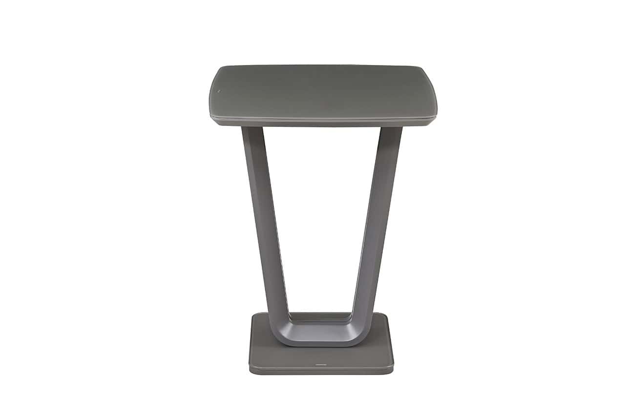 Lazzaro Bar Table - Graphite Grey Matt | Buy Online | Beds.ie