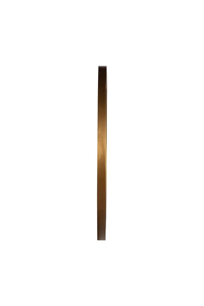 Baker Furniture Reed Gallery Mirror - Mango Wood - Image 3