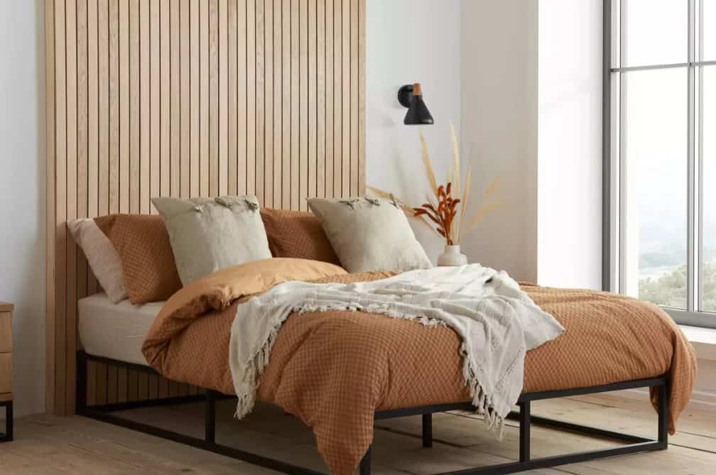 5ft Soho Metal Platform Bedframe - Black | Buy Online | Beds.ie
