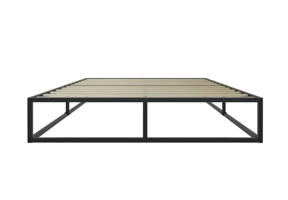 5ft Soho Metal Platform Bedframe - Black - Image 4