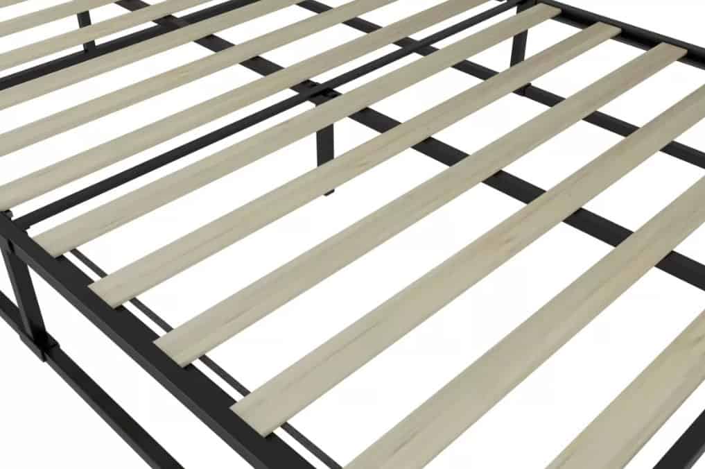 5ft Soho Metal Platform Bedframe - Black - Image 5