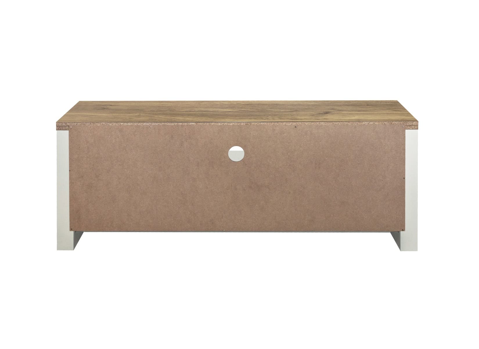Highgate Large TV Unit - Cream & Oak - Image 7